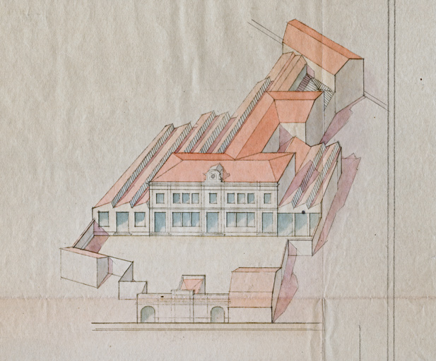 école professionnelle © Pierre-Marie Barbe-Richaud / Région Bourgogne-Franche-Comté, Inventaire du patrimoine - 2023  école professionnelle © Pierre-Marie Barbe-Richaud / Région Bourgogne-Franche-Comté, Inventaire du patrimoine - 2023