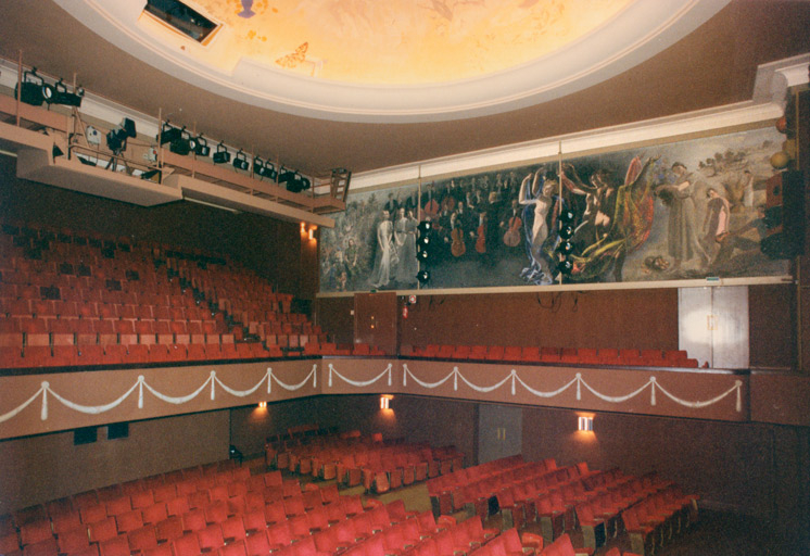  maison du peuple théâtre © Laurent Poupard / Région Bourgogne-Franche-Comté, Inventaire du patrimoine - 2023