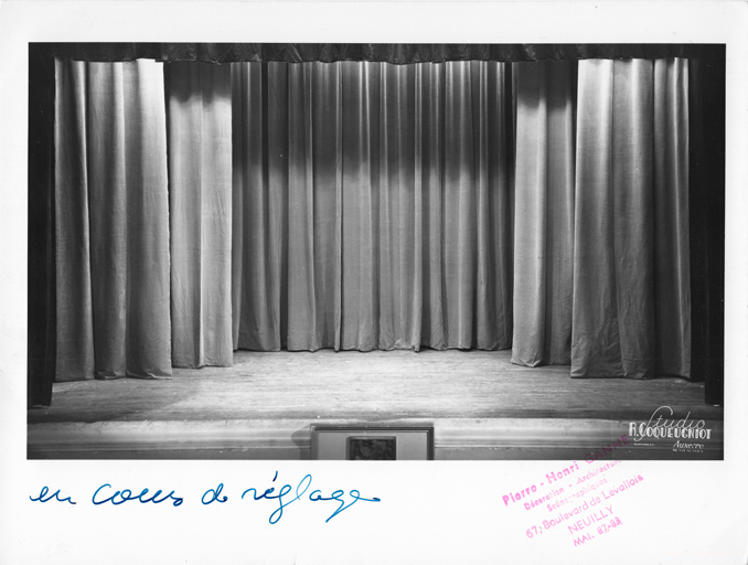  théâtre maison du peuple © Laurent Poupard / Région Bourgogne-Franche-Comté, Inventaire du patrimoine - 2023