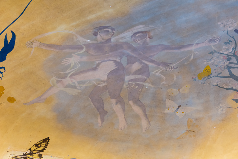 peinture monumentale © Pierre-Marie Barbe-Richaud / Région Bourgogne-Franche-Comté, Inventaire du patrimoine - 2023  peinture monumentale © Pierre-Marie Barbe-Richaud / Région Bourgogne-Franche-Comté, Inventaire du patrimoine - 2023