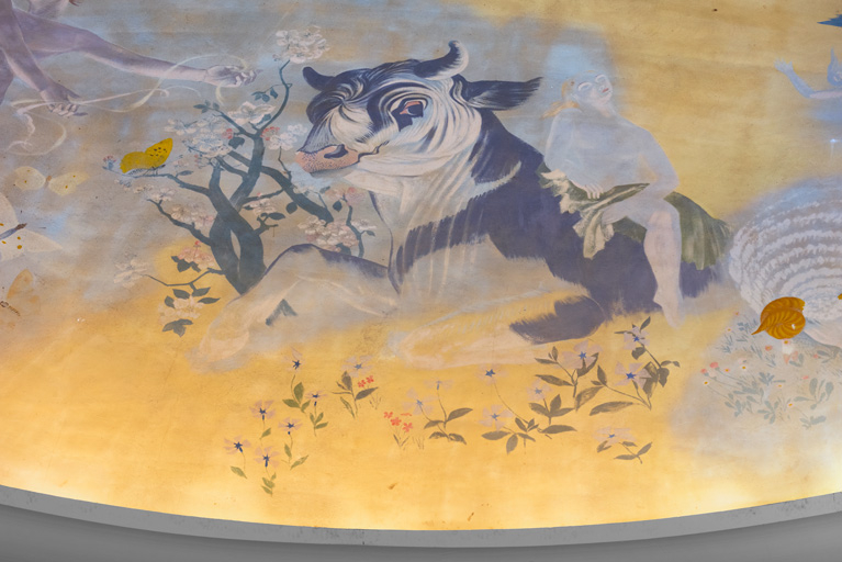 peinture monumentale © Pierre-Marie Barbe-Richaud / Région Bourgogne-Franche-Comté, Inventaire du patrimoine - 2023  peinture monumentale © Pierre-Marie Barbe-Richaud / Région Bourgogne-Franche-Comté, Inventaire du patrimoine - 2023