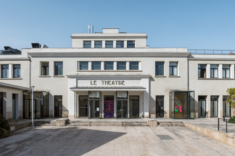  maison du peuple théâtre © Pierre-Marie Barbe-Richaud / Région Bourgogne-Franche-Comté, Inventaire du patrimoine - 2023