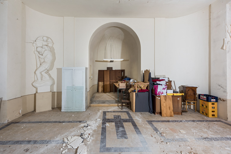 église crypte sculpture choeur © Pierre-Marie Barbe-Richaud / Région Bourgogne-Franche-Comté, Inventaire du patrimoine - 2023  église crypte sculpture choeur © Pierre-Marie Barbe-Richaud / Région Bourgogne-Franche-Comté, Inventaire du patrimoine - 2023