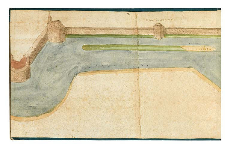  fortification d'agglomération © Thierry Kuntz / Archives municipales, Beaune - 2024