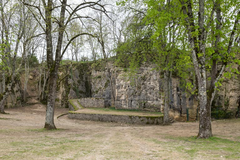  théâtre de plein air © Pierre-Marie Barbe-Richaud / Région Bourgogne-Franche-Comté, Inventaire du patrimoine - 2024