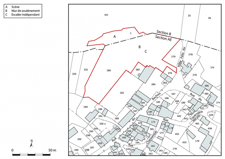  théâtre de plein air © Aline Thomas / Région Bourgogne-Franche-Comté, Inventaire du patrimoine - 2024
