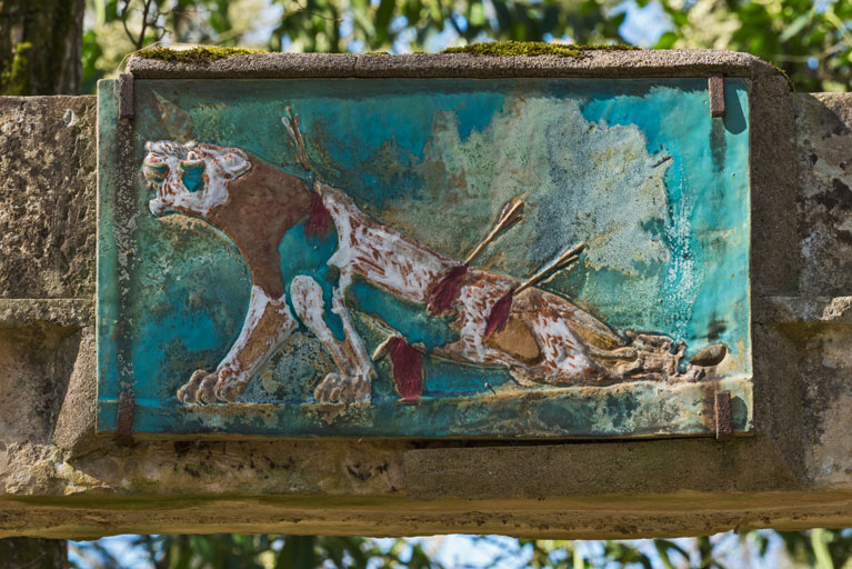 fabrique de jardin © Pierre-Marie Barbe-Richaud / Région Bourgogne-Franche-Comté, Inventaire du patrimoine - 2024  fabrique de jardin © Pierre-Marie Barbe-Richaud / Région Bourgogne-Franche-Comté, Inventaire du patrimoine - 2024