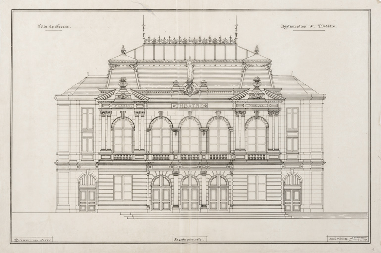 théâtre © Pierre-Marie Barbe-Richaud / Région Bourgogne-Franche-Comté, Inventaire du patrimoine - 2024