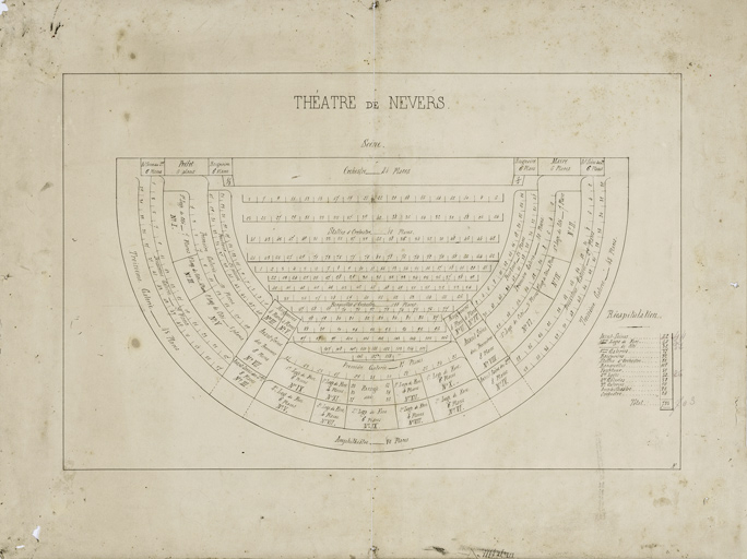  théâtre © Pierre-Marie Barbe-Richaud / Région Bourgogne-Franche-Comté, Inventaire du patrimoine - 2024