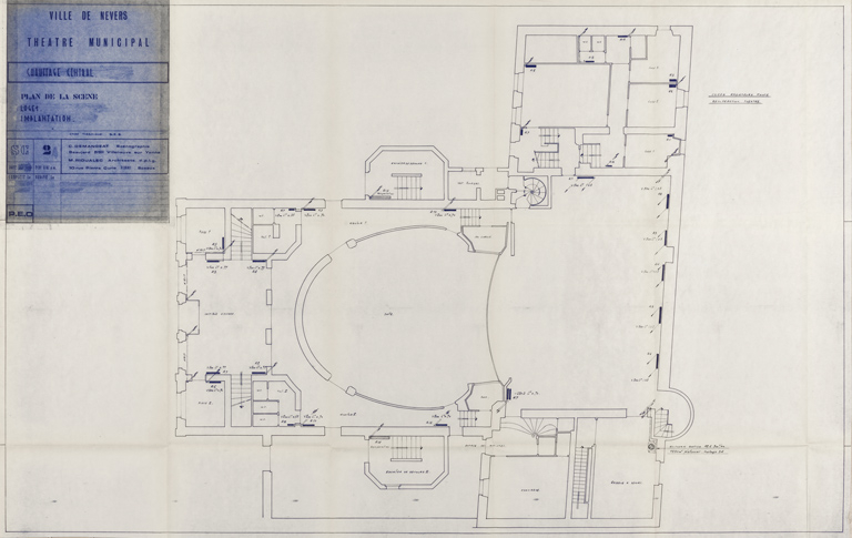  théâtre © Pierre-Marie Barbe-Richaud / Région Bourgogne-Franche-Comté, Inventaire du patrimoine - 2024