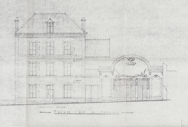 cinéma © Pierre-Marie Barbe-Richaud / Région Bourgogne-Franche-Comté, Inventaire du patrimoine - 2024  cinéma © Pierre-Marie Barbe-Richaud / Région Bourgogne-Franche-Comté, Inventaire du patrimoine - 2024
