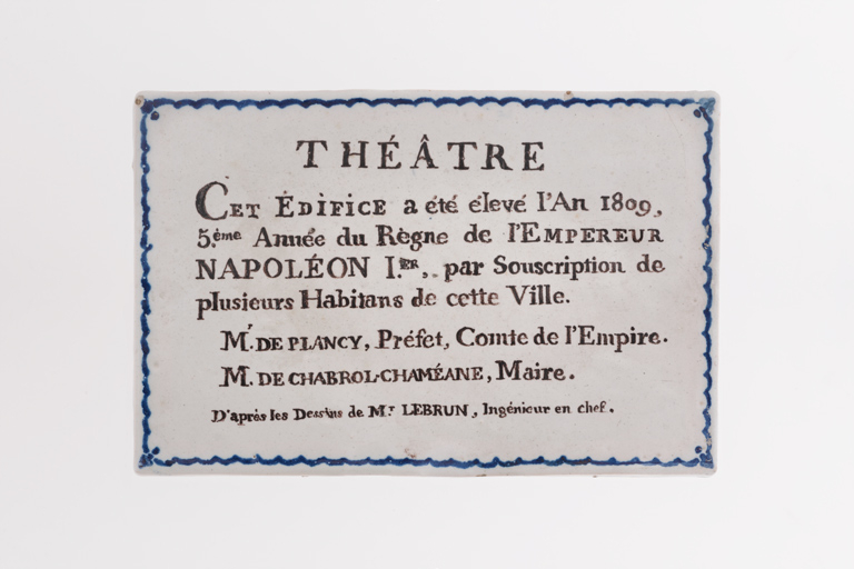  plaque commémorative © Pierre-Marie Barbe-Richaud / Région Bourgogne-Franche-Comté, Inventaire du patrimoine - 2024