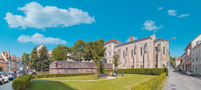 fortification d'agglomération bastion © Thierry Kuntz / Région Bourgogne-Franche-Comté, Inventaire du patrimoine - 2024  fortification d'agglomération bastion © Thierry Kuntz / Région Bourgogne-Franche-Comté, Inventaire du patrimoine - 2024