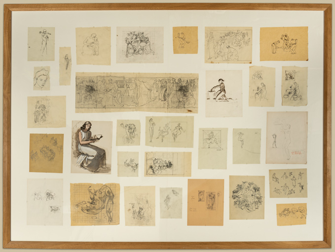  dessin © Pierre-Marie Barbe-Richaud / Région Bourgogne-Franche-Comté, Inventaire du patrimoine - 2024