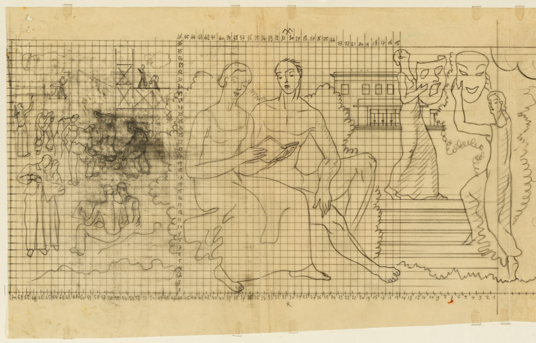  dessin © Pierre-Marie Barbe-Richaud / Région Bourgogne-Franche-Comté, Inventaire du patrimoine - 2024