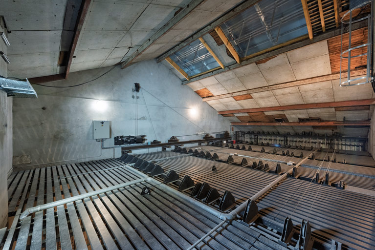  théâtre halle © Pierre-Marie Barbe-Richaud / Région Bourgogne-Franche-Comté, Inventaire du patrimoine - 2025