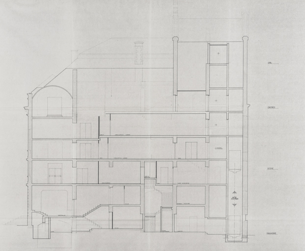 théâtre halle © Pierre-Marie Barbe-Richaud / Région Bourgogne-Franche-Comté, Inventaire du patrimoine - 2025