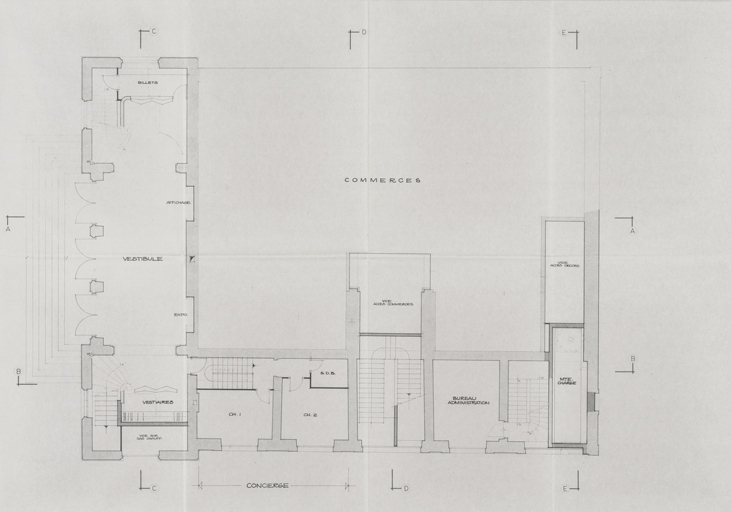  théâtre halle © Pierre-Marie Barbe-Richaud / Région Bourgogne-Franche-Comté, Inventaire du patrimoine - 2025