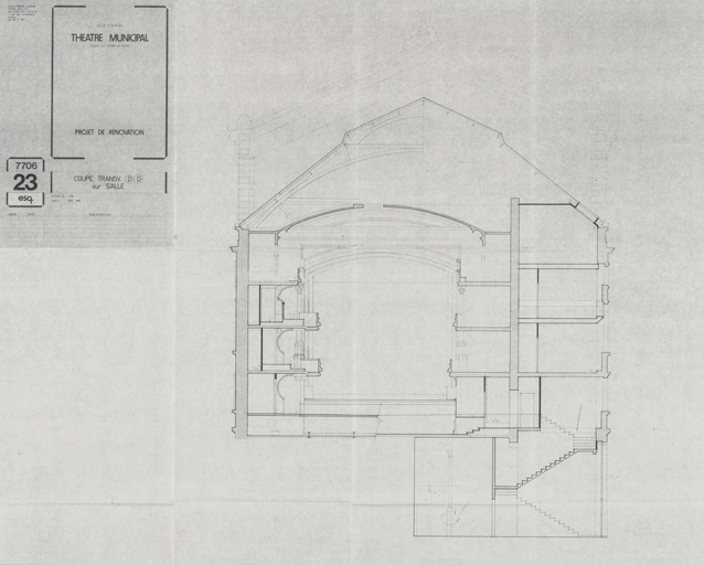  théâtre halle © Pierre-Marie Barbe-Richaud / Région Bourgogne-Franche-Comté, Inventaire du patrimoine - 2025