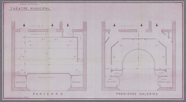  théâtre halle © Pierre-Marie Barbe-Richaud / Région Bourgogne-Franche-Comté, Inventaire du patrimoine - 2025