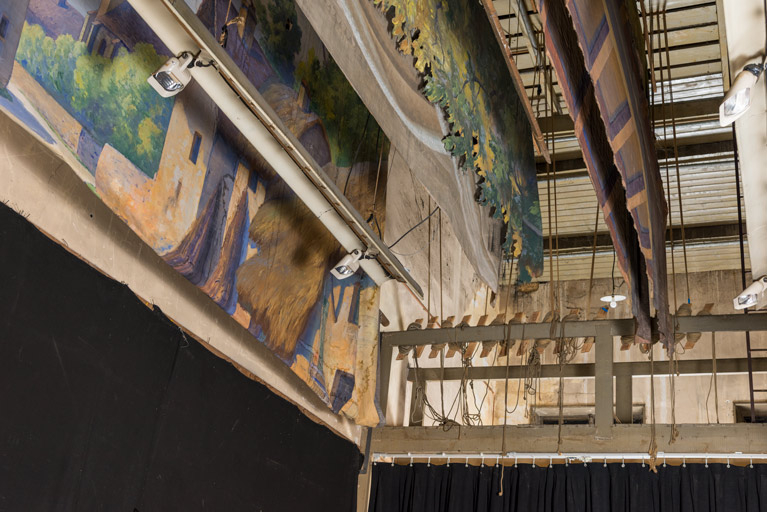  décor de théâtre théâtre © Pierre-Marie Barbe-Richaud / Région Bourgogne-Franche-Comté, Inventaire du patrimoine - 2025