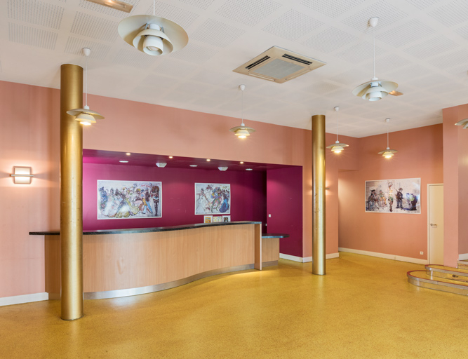  halle mairie tribunal salle de spectacle © Pierre-Marie Barbe-Richaud / Région Bourgogne-Franche-Comté, Inventaire du patrimoine - 2025