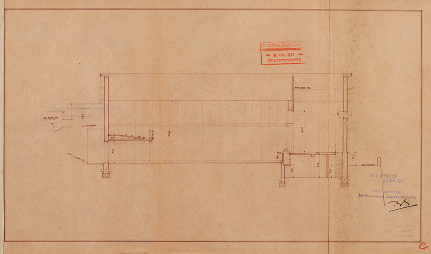 salle de spectacle cinéma © Nicolas Waltefaugle / Région Bourgogne-Franche-Comté, Inventaire du patrimoine - 2025