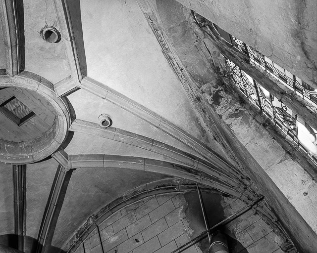 Détail d'une branche d'ogive. © Yves Sancey / Région Bourgogne-Franche-Comté, Inventaire du patrimoine - 1974