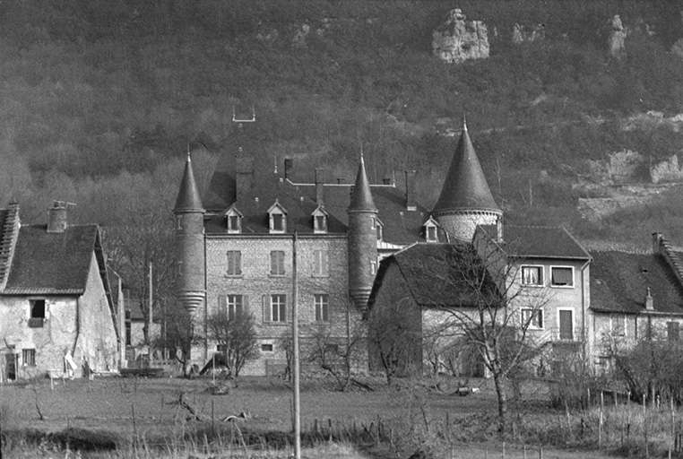 Vue de situation en 1974. © Guy Forestier / Région Bourgogne-Franche-Comté, Inventaire du patrimoine - 1974