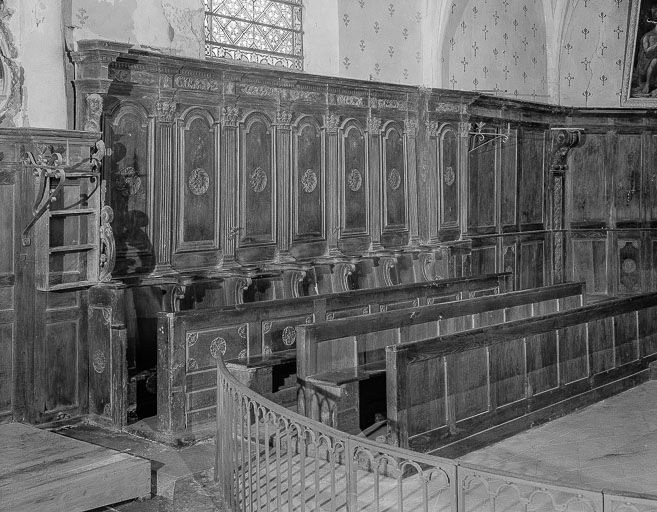 Partie gauche vue générale. © Yves Sancey / Région Bourgogne-Franche-Comté, Inventaire du patrimoine - 1974
