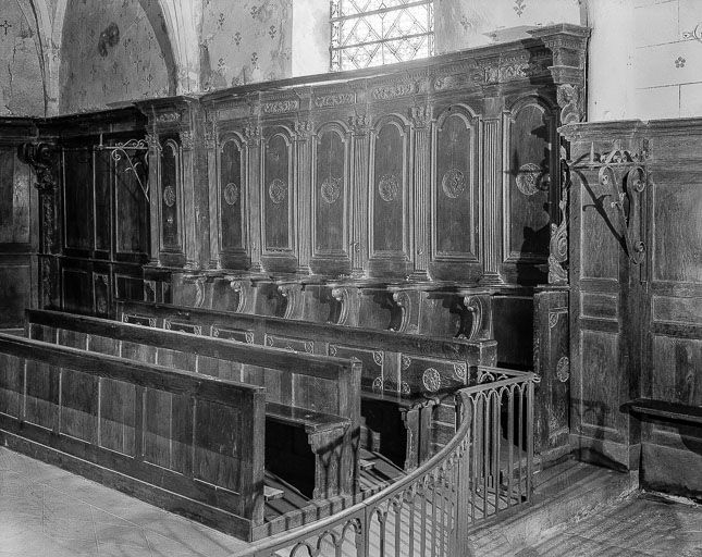 Partie droite vue générale. © Yves Sancey / Région Bourgogne-Franche-Comté, Inventaire du patrimoine - 1974