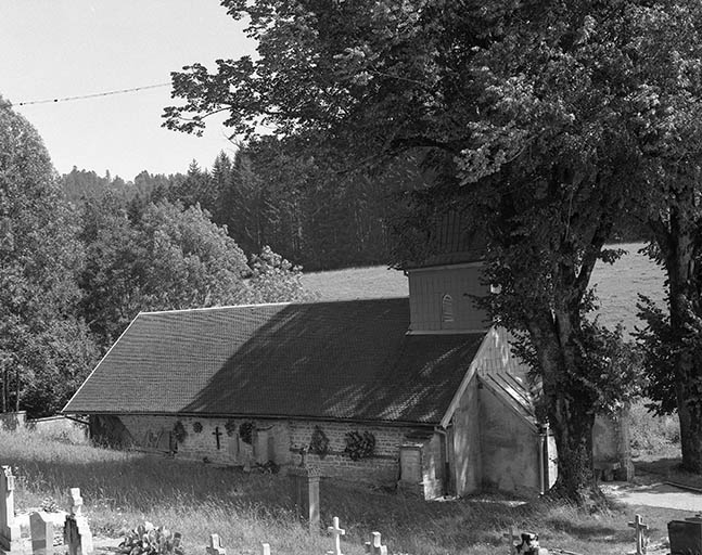 Face latérale gauche. © Yves Sancey / Région Bourgogne-Franche-Comté, Inventaire du patrimoine - 1975