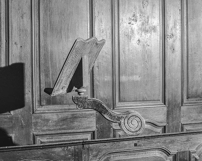 Lutrin. © Yves Sancey / Région Bourgogne-Franche-Comté, Inventaire du patrimoine - 1975