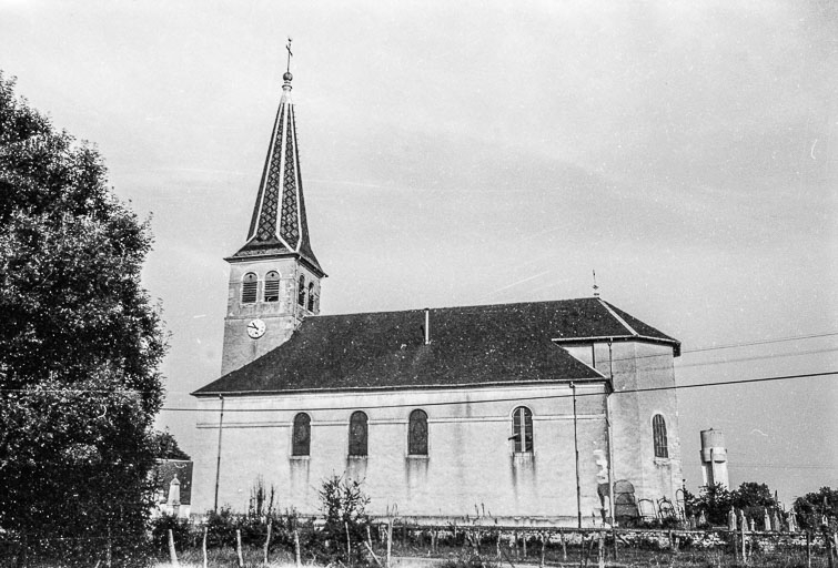 Face latérale droite. © Guy Forestier / Région Bourgogne-Franche-Comté, Inventaire du patrimoine - 1975