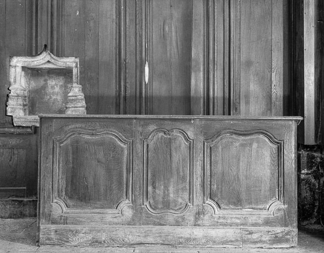 Intérieur : stalles du choeur. © Yves Sancey / Région Bourgogne-Franche-Comté, Inventaire du patrimoine - 1975