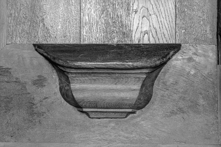 Stalles sud, n° 7, miséricorde. © Yves Sancey / Région Bourgogne-Franche-Comté, Inventaire du patrimoine - 1975