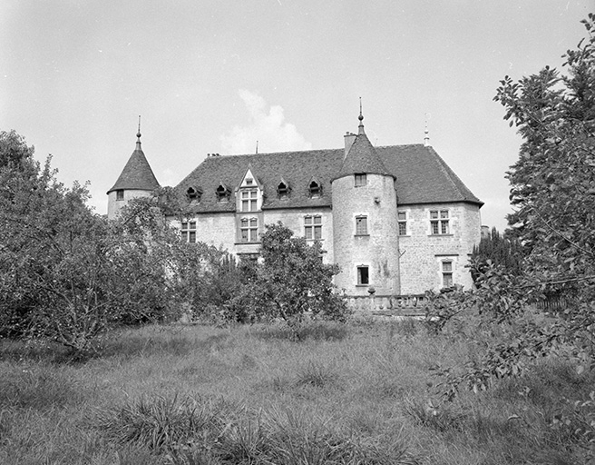 Façade est. © Yves Sancey / Région Bourgogne-Franche-Comté, Inventaire du patrimoine - 1975