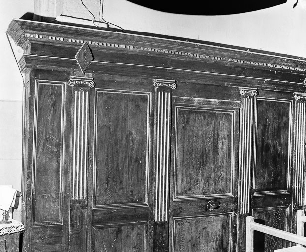 Boiseries du choeur. © Dominique Humbert / Région Bourgogne-Franche-Comté, Inventaire du patrimoine - 1976