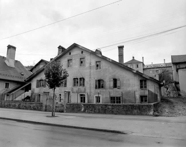 Ferme : façade antérieure. © Dominique Humbert / Région Bourgogne-Franche-Comté, Inventaire du patrimoine - 1976
