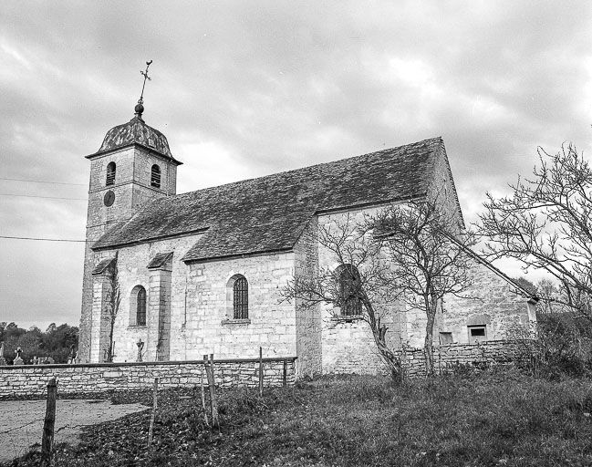 Face latérale droite. © Dominique Humbert / Région Bourgogne-Franche-Comté, Inventaire du patrimoine - 1976