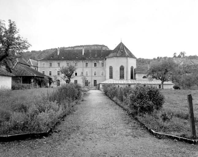 Vue générale depuis le nord. © Yves Sancey / Région Bourgogne-Franche-Comté, Inventaire du patrimoine - 1976