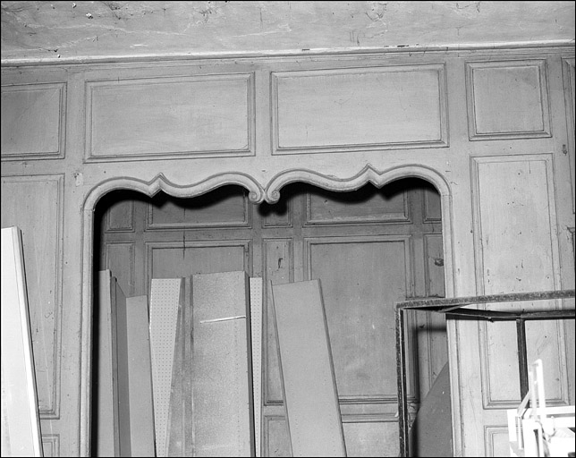 Intérieur : détail d'une alcôve. © Yves Sancey / Région Bourgogne-Franche-Comté, Inventaire du patrimoine - 1976