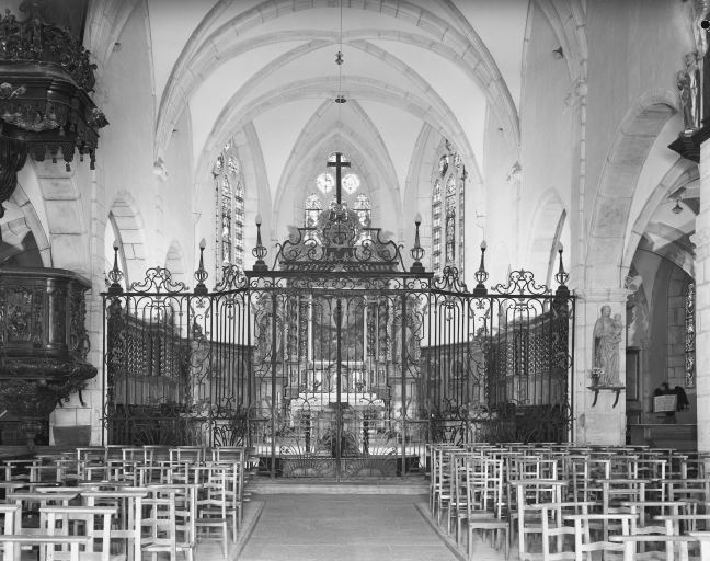 Vue d'ensemble. © Yves Sancey / Région Bourgogne-Franche-Comté, Inventaire du patrimoine - 1976