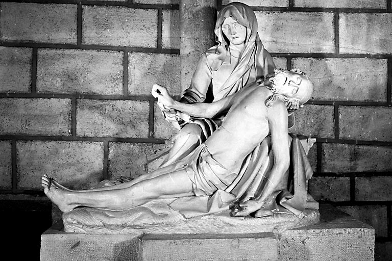 Vue de face. © Bernard Lardière / Région Bourgogne-Franche-Comté, Inventaire du patrimoine - 1976