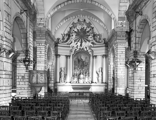 Vue d'ensemble. © Yves Sancey / Région Bourgogne-Franche-Comté, Inventaire du patrimoine - 1976