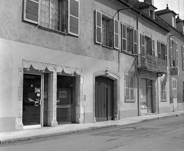 Façade antérieure. © Yves Sancey / Région Bourgogne-Franche-Comté, Inventaire du patrimoine - 1977