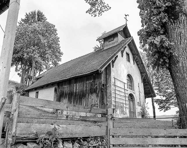 Vue de trois quarts gauche. © Yves Sancey / Région Bourgogne-Franche-Comté, Inventaire du patrimoine - 1977