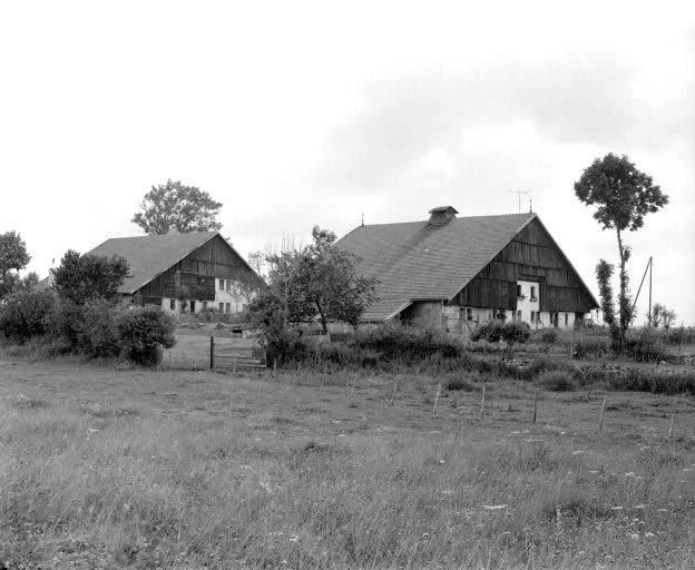 Vue d'ensemble. © Yves Sancey / Région Bourgogne-Franche-Comté, Inventaire du patrimoine - 1977