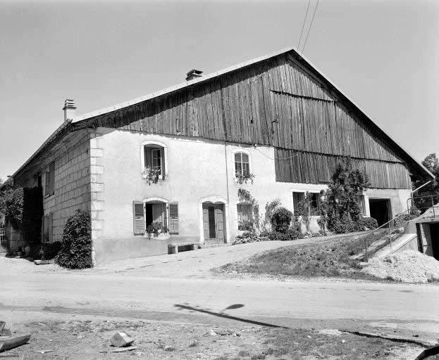 Pignon antérieur. © Yves Sancey / Région Bourgogne-Franche-Comté, Inventaire du patrimoine - 1978