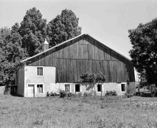 Façade antérieure. © Yves Sancey / Région Bourgogne-Franche-Comté, Inventaire du patrimoine - 1978
